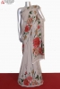 Exclusive Floral Prints Pure Crepe Silk Saree